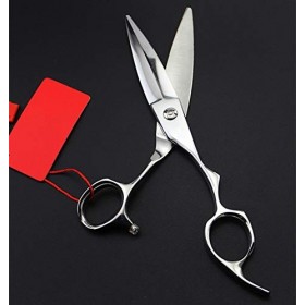 Ciseaux de Coupe de Cheveux, Professionnel 6440c Ciseaux de Cheveux Coupés en Saule Maquillage Ciseaux Chauds Coupe Outils R...