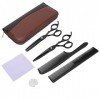 Cutting Scissors, Thinning Scissors with Comb Hair Cutting Scissors Set with Bag for Pet Hair