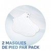 Scholl Masque Pieds Très Hydratant Huile de Coco - Lot de 3