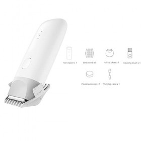 WFS Pratique Cordeur Senior sans Fil Baby Coiffeur Tondeuse à Cheveux Silencieux Kit de Coupe de Cheveux Lavable Rechargeable