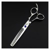 Ciseaux de coiffeur de 6 pouces, outils de coiffure, ciseaux de coiffure, ciseaux de coiffure de salon en acier inoxydable, c