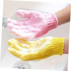 VducK 8pcs Gants de gommage for le corps Serviettes de bain Douche Gants de bain exfoliants Type de gant Serviettes de toilet