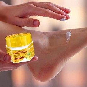 Générique Crème réparatrice pour Les Pieds à la Banane,Baume Pieds Secs Anti-Fissuration - 30g crème adoucissante pour Les Pi