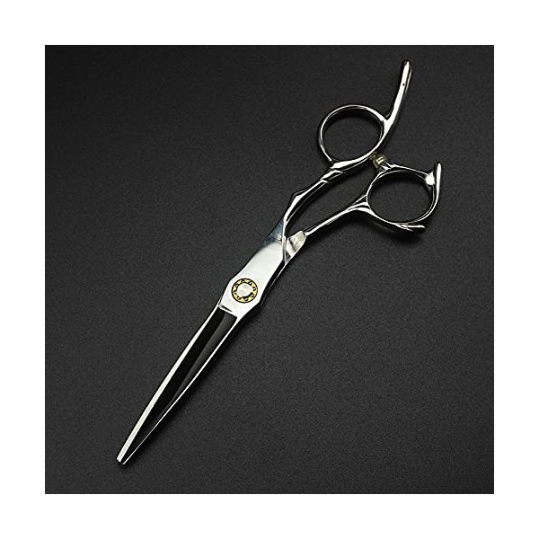 ciseaux de coiffeur Ciseaux de coupe de cheveux, 6 pouces professionnel japon 440C roulement coupe cheveux ciseaux beauté cou