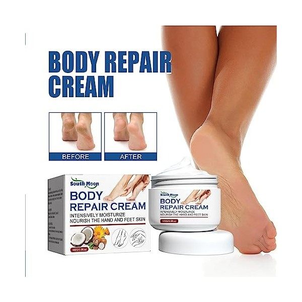 Rianpesn Crème Pieds Fissurés Secs - Crème pour Les Pieds à lacide durée 3,5 FL.oz,La crème hydratante hydratante pour Les 