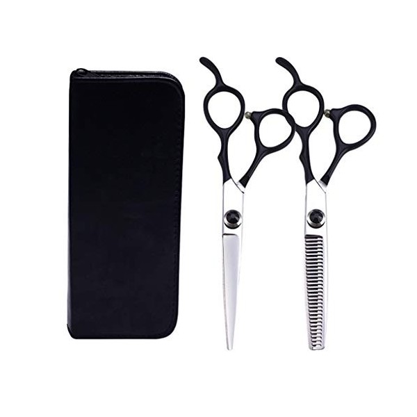 6,0 Pouces Coupe De Cheveux Ciseaux Ciseaux Amincissants Barber Coiffure Ciseaux De Set Professionnel en Acier Inoxydable Den