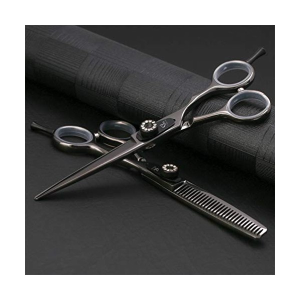 Chaomeiart Barber Coiffure Scissor Set Silence Durable Professional 6.0 Pouces De Haute Qualité Ciseaux À Effiler Ciseaux Pla