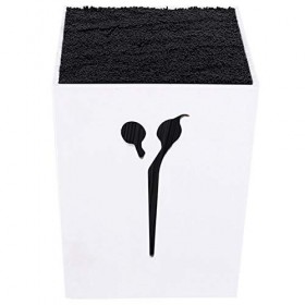 YINGGEXU Boîte de rangement Blanche 1 pcs support ciseaux coiffure accessoires salon salon coiffeur coiffeur peignes pinces b