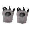 Toyvian Gants Chauds 3 Pièces Cadeau Hiver Chaud Pour Anniversaire Chaud Main Loup Gants Prop Mode Patte Maison Fête Photogra