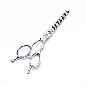SEESEE.U 5.5 Professional Twin Tail Barber Hair Thinning Scissor Shears Salon Texturizing/Blending Shear Japanese 440C Hairs