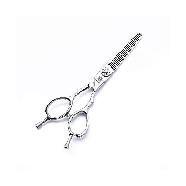 SEESEE.U 5.5 Professional Twin Tail Barber Hair Thinning Scissor Shears Salon Texturizing/Blending Shear Japanese 440C Hairs