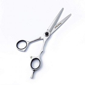SEESEE.U 5.5 Pouces Barber Shears Professional, Japanese 440C Steel Hair Cutting Scissor Salon Razor Edge, Hairdressing Strai