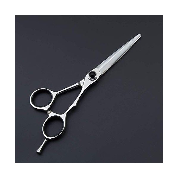 SEESEE.U 5.5 Pouces Barber Shears Professional, Japanese 440C Steel Hair Cutting Scissor Salon Razor Edge, Hairdressing Strai