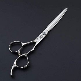 SEESEE.U Ciseaux de Coiffeur de précision en Acier Inoxydable de 6 Pouces de Rasoir de précision Ciseaux-Coiffure, Coupe et C