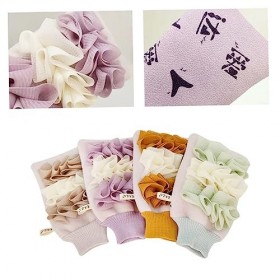 Kisangel 12 Pièces Gants De Bain Épurateur De Bain Pour Le Corps Épurateur De Baignoire Épurateur De Nettoyage Douche Luffa É