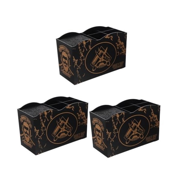 minkissy 2 Pièces Outils De Coiffure Boîte De Rangement De Bureau Ordinateur De Bureau Organisateur Étagère Support À Cheveux