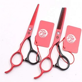 Ciseaux de coupe de cheveux de coiffure série gaucher Ciseaux de coupe de cheveux de barbier Salon de coiffure professionnel 