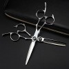 ciseaux de coiffeur Ciseaux de coupe de cheveux, 6 pouces Professional Japan 440c Upscal ciseaux gemme noire ciseaux à cheveu