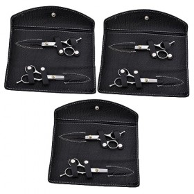 Beavorty 3 Ensembles De Ciseaux À Dents Ciseaux Ergonomiques Tondeuses De Barbier Professionnelles Tondeuses Professionnelles