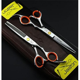 KOAIEZ Kit De Ciseaux De Coupe De Cheveux De 5,5/6,0 Pouces De 6,5 Pouces, Ensemble De Cisailles De Coiffure De Cheveux De Co