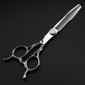 Ciseaux De Coiffure Kits Ciseaux De Coupe De Cheveux En Acier Inoxydable Ensemble Amincissement Salon Home Kit De Cisaillemen