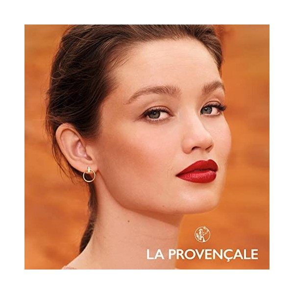 La Provençale - Le Rouge Solaire - 99% dingrédients dorigine naturelle - Pour des Lèvres Vibrantes - Teinte : Rose de Camar
