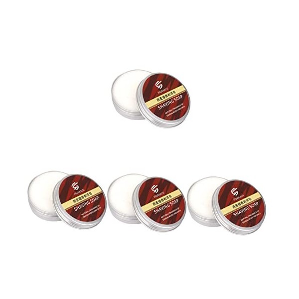 Beatifufu Fournitures Dentretien 4 Pièces À Raser À Barbe Soins De La Peau Nettoyant Moussant Pour Le Visage Nettoyant Pour 