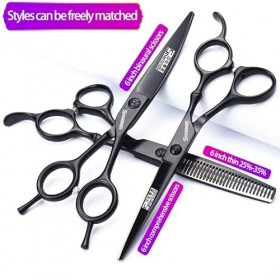 Ciseaux de coiffure de 7/7.5 pouces, coiffeur, ensemble de ciseaux de coiffure en acier inoxydable spécial pour la maison 7 