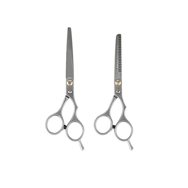 OUYOXI Ciseaux De Coiffeur, 6 Pouces De Poche Coiffeur Coiffeur Coiffeur Courbé pour La Coupe De Cheveux Beauté Coiffeur Cise