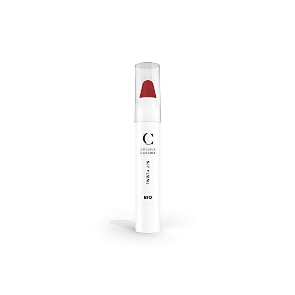 Twist & lips n°405- Rouge mat Bio -Couleur Caramel