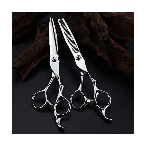 ciseaux de coiffeur Ciseaux de coupe de cheveux, 6inch Professional Japan 440c ciseaux en acier Ciseaux de cheveux haut de ga