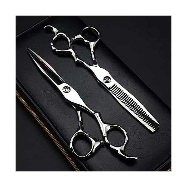 ciseaux de coiffeur Ciseaux de coupe de cheveux, 6inch Professional Japan 440c ciseaux en acier Ciseaux de cheveux haut de ga