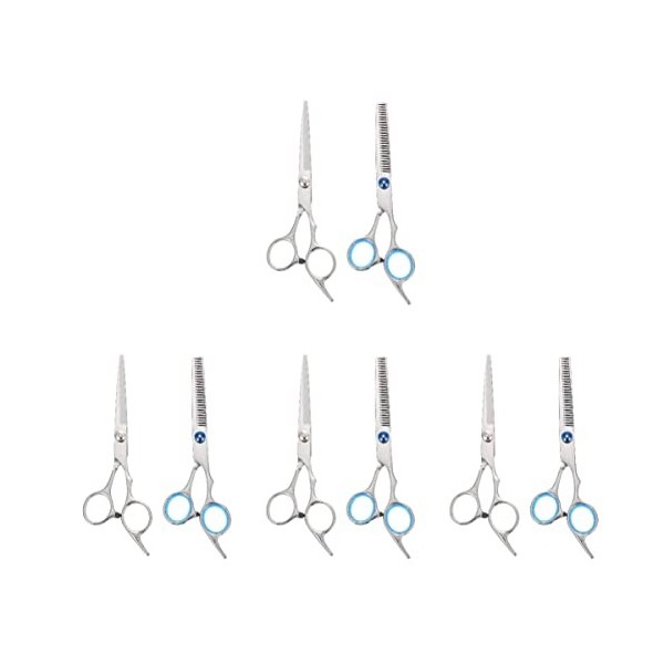 10Pcs Outils Tondeuse Fournitures de Coupe Kit Plat Femmes Barbier Animaux de Compagnie Coupe Amincissement Enfants Utile Bou