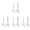 10Pcs Outils Tondeuse Fournitures de Coupe Kit Plat Femmes Barbier Animaux de Compagnie Coupe Amincissement Enfants Utile Bou
