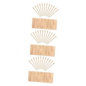 Beaupretty 3000 Pcs Bâtons De Cire DÉpilation Spatules De Cire En Bois Bâtons Applicateurs De Cire Langue Scrpaer Kit DÉpil