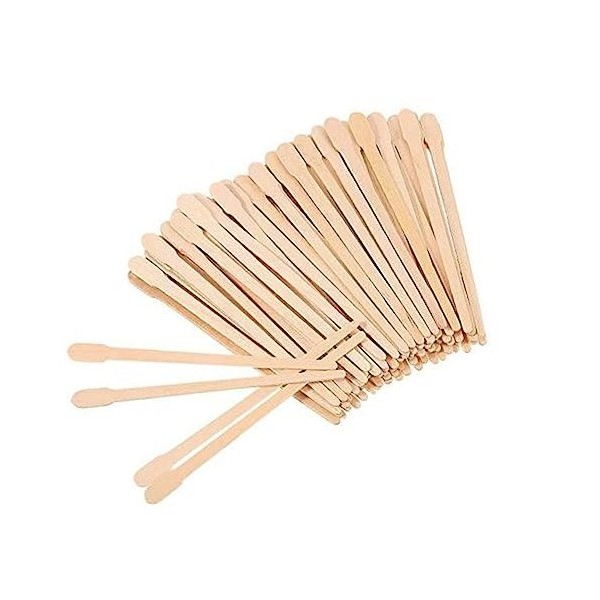 Beaupretty 3000 Pcs Bâtons De Cire DÉpilation Spatules De Cire En Bois Bâtons Applicateurs De Cire Langue Scrpaer Kit DÉpil