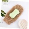 minkissy 20 Pièces Gants De Bain Épurateur De Visage Pour Femmes Gants De Douche Exfoliants Pour Éponge Naturelle Gant Exfoli