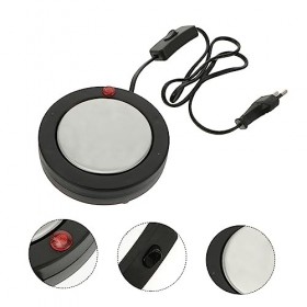 FRCOLOR 3 Pièces Four À Cire Mini Chauffe-Café Chauffe-Bougie Brûleur De Chauffage De Cire Chauffe-Cire Chauffe-Cire Poêle À 