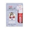 Miss Nella Magic Spell Brillant à lèvres, Rouge à lèvres hydratant pour enfants, parfum du peche, doux pour la peau, donne do