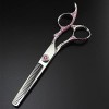 ciseaux de coiffeur Ciseaux De Coupe De Cheveux, 6 Pouces Professionnel Japon 440c Ciseaux De Cheveux De Prune Rose Coupe Bar