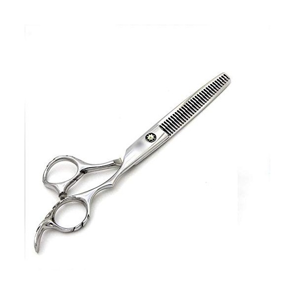 GaoF Ensemble de Coiffure Professionnel Haut de Gamme pour Coiffeur de 6 Pouces, Ciseaux à Dents Professionnels + Cisaillemen