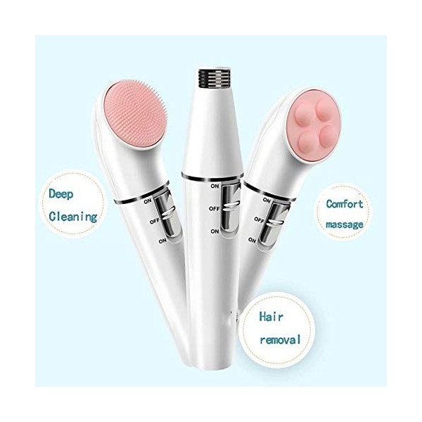 CHENYUXIA Épilateur-Rasoir électrique pour Le Visage | électrique | épilateur Facial pour lépilation, Rechargeable