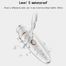 CHENYUXIA Rasoir électrique pour Femme, Tondeuse privée Rechargeable Tout-en-Un pour Femme, épilateur pour Le Visage, épilati