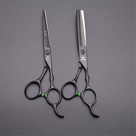 Salon De Coiffure Coupe De Cheveux Set Ciseaux, Coiffure Ciseaux Kit, Ciseaux en Acier Inoxydable Salon De Coiffure Styling C