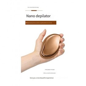 épilateur Dépilation Nano Outil Dépilation En Cristal - Hommes Et Femmes Pierre Dépilation En Cristal Magique Réutilisable