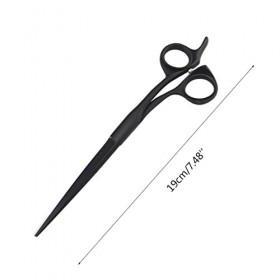 GUANGGUANG Ylingling Store Ciseaux de Coupe de Cheveux de Coiffure Professionnels Ciseaux en Acier Inoxydable 7,48 Pouces Lon