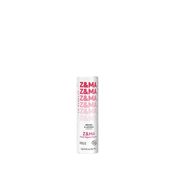 ROUGE À LÈVRES LA REBELLE 4.1g - CERTIFIÉ BIO - Z&MA