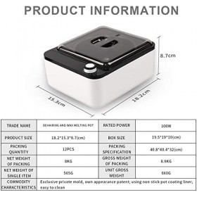 Machine de chauffage de la cire magique Cire Pot Femmes & Hommes Épilation Épilation Cire Warmer Tool Therm SpA Dépilation Pa