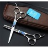 LUCHONG 6 Pouces Ciseaux De Coiffure Professionnel Set Japan Steel Forte Méticuleux Polissage Netteté Plat De Cisaillement Sp