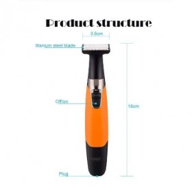 GFDFD Tondeuse à Cheveux Rasoir électrique Coupe de Cheveux Tondeuse à Barbe Tondeuse à Cheveux Homme Outil de toilettage Mac